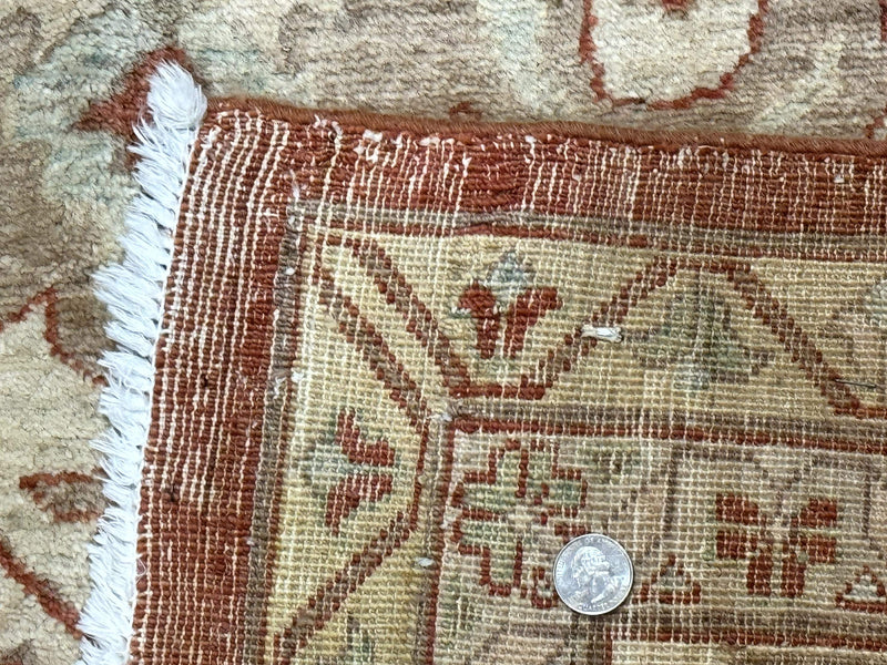 Turkish Heriz Serapi Rug 9x13, Geometric Medallion by Jewel Rugs