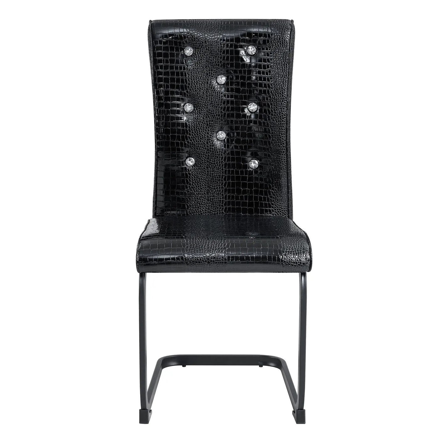 Alligator Skin Upholstered Dining Chairs by HouseOfZazla