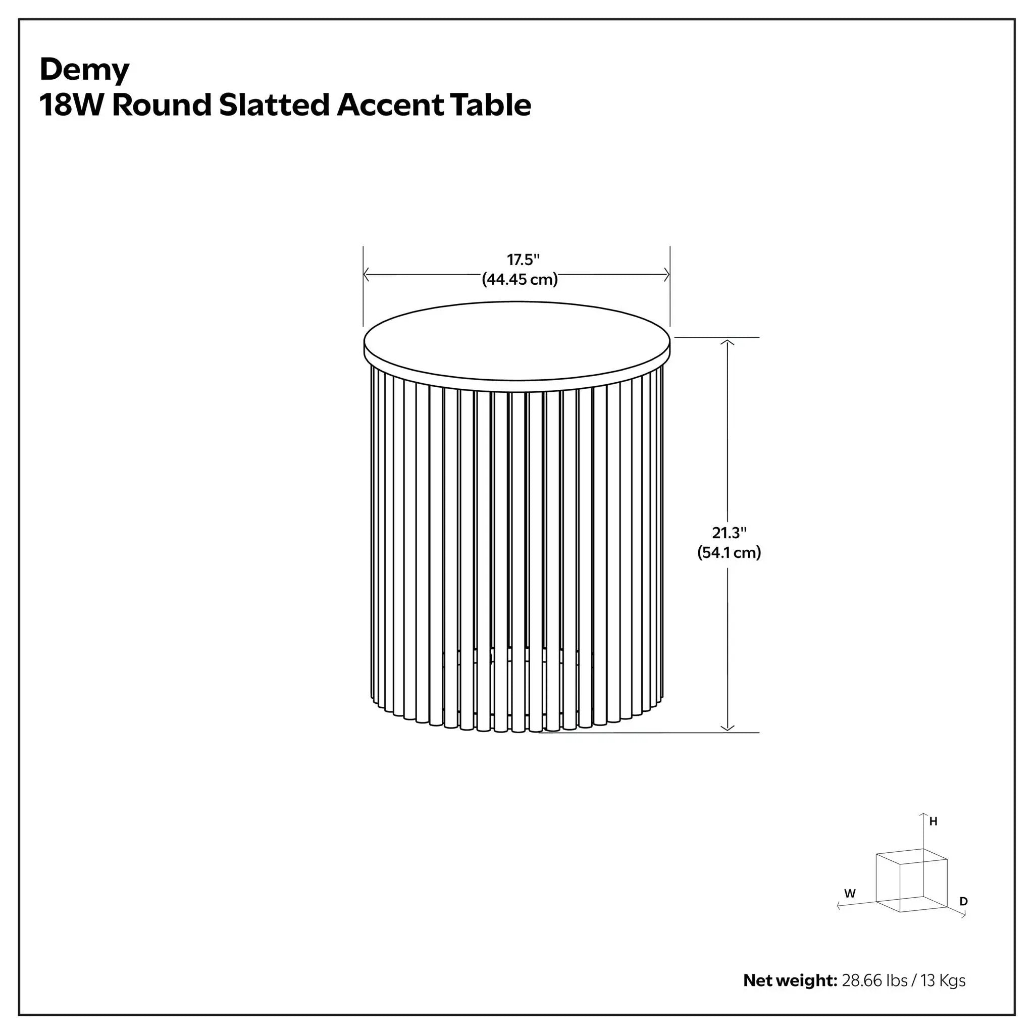 Demy - Handcrafted Metal Accent Table by Unique Piece Furniture