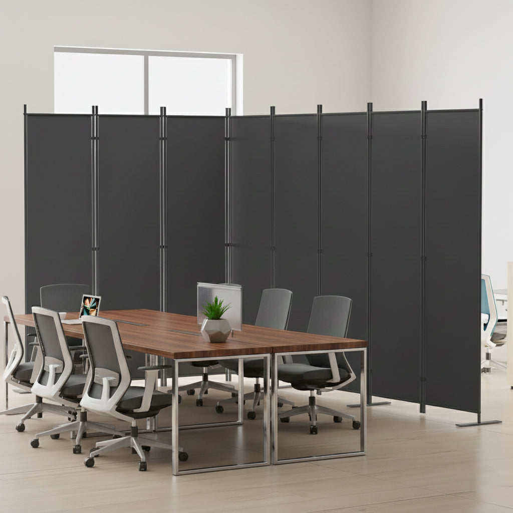 8-Panel Folding Privacy Screen, photo 3 of 7