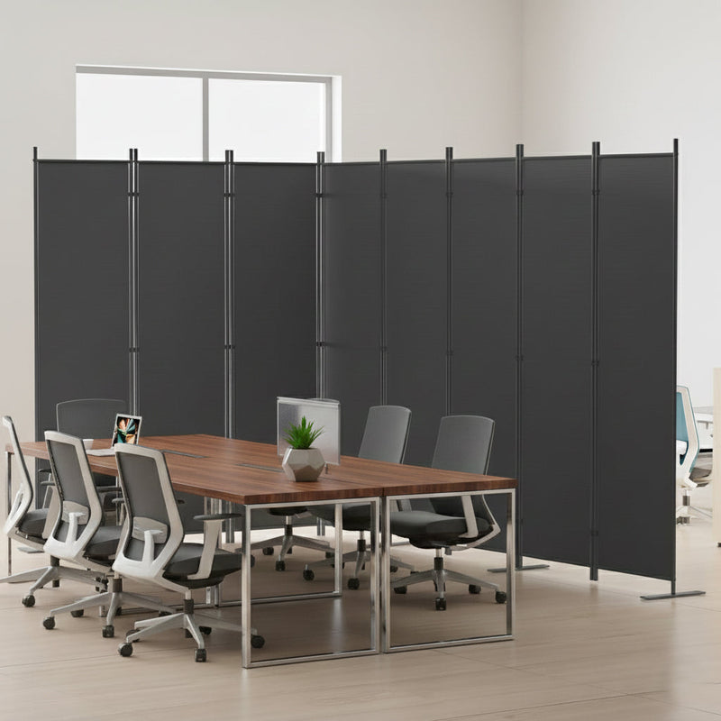 8-Panel Folding Privacy Screen, photo 3 of 7