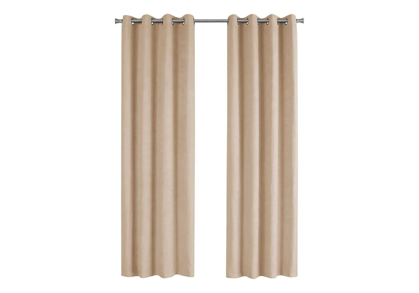 2 Pieces Set Room Darkening Curtain Panels with Grommet by HouseOfZazla