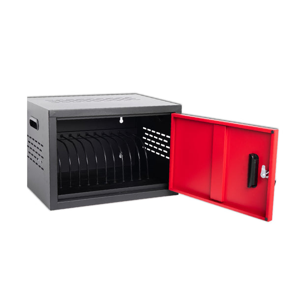 12 Bay Charging Cabinet with Secure Locking - Steel