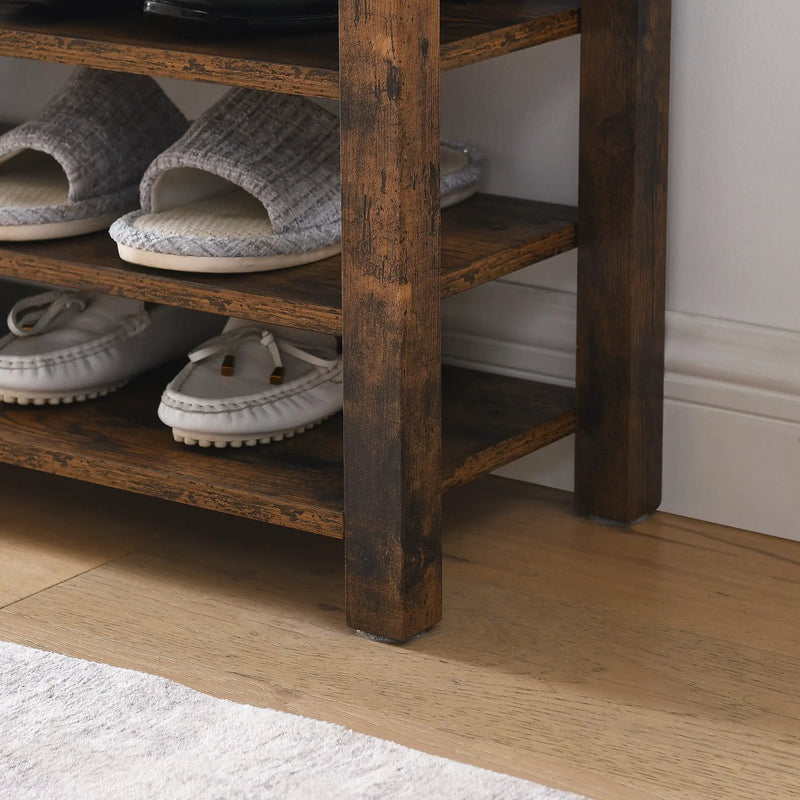 Height-Adjustable Shoe-Changing Bench by HouseOfZazla