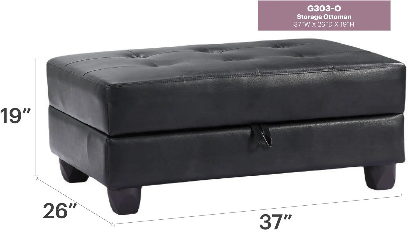 Stylish Storage Contemporary Ottoman by HouseOfZazla