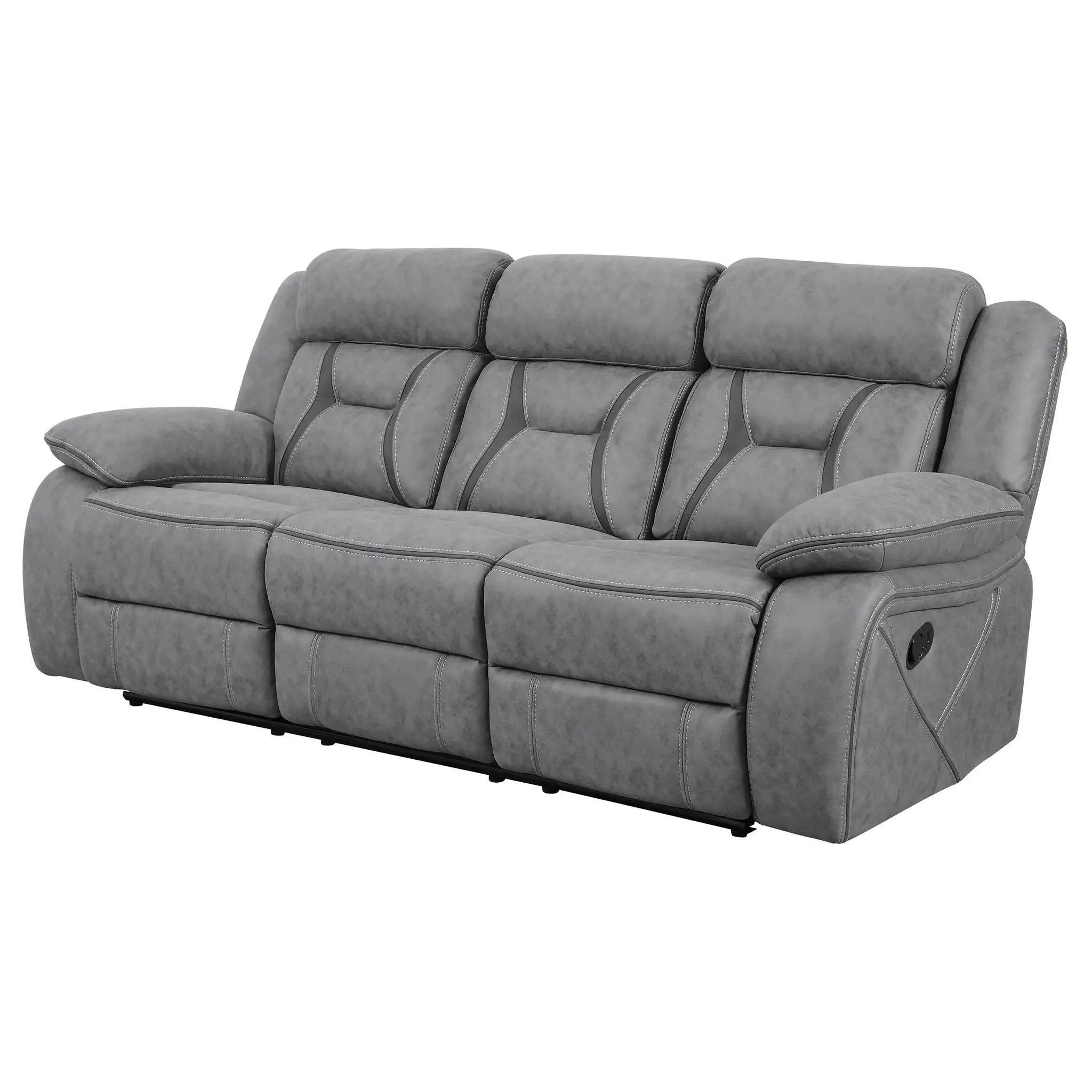 Bellingham - Motion Sofa With Pillow Top Arms by HouseOfZazla