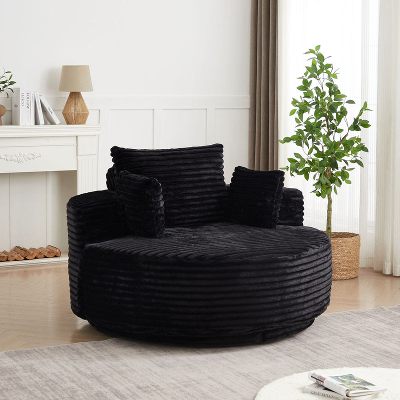 Swivel Chair With 360° Rotation For Living Room by HouseOfZazla