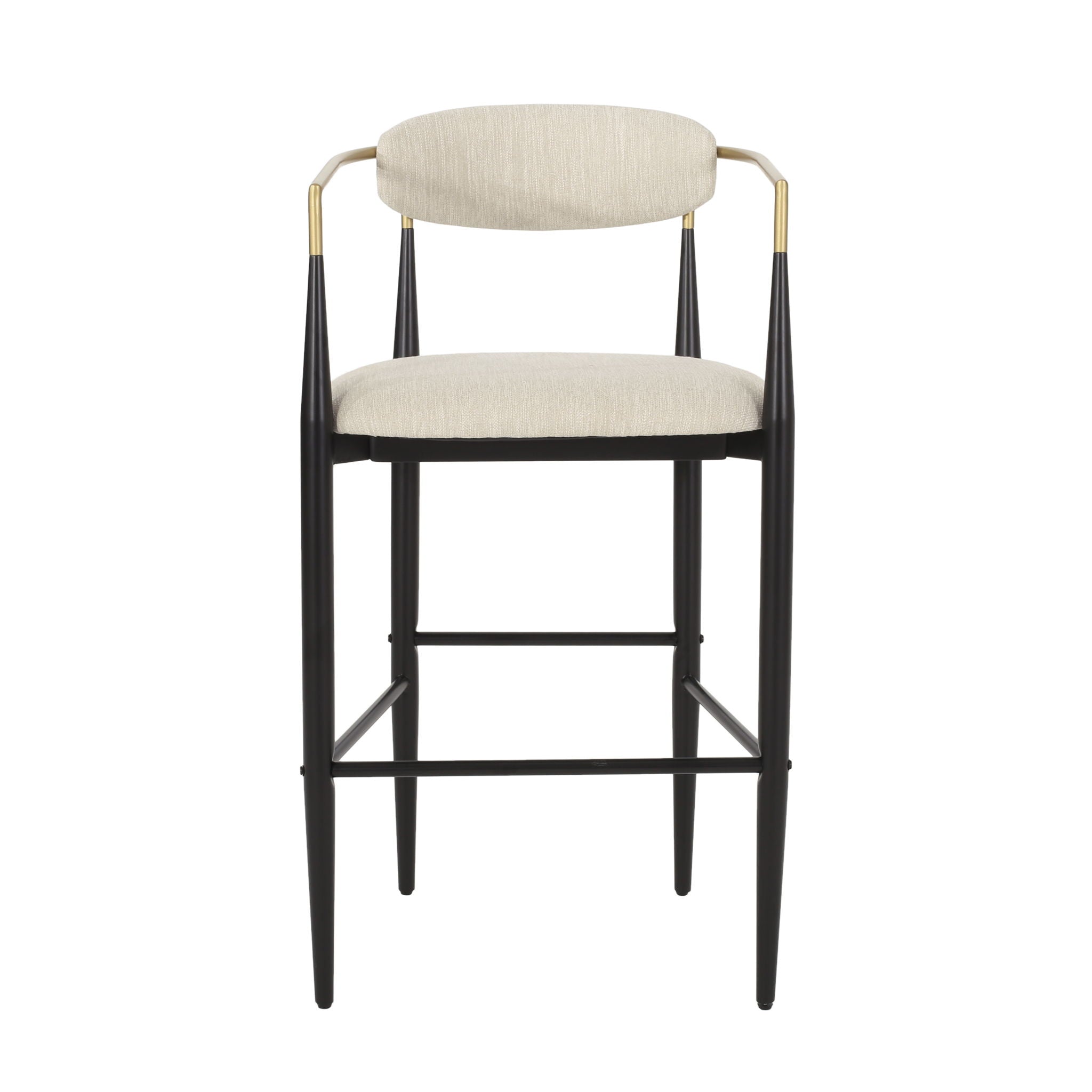 Upholstered Bar Stools With Backs For Kitchen Island (Set of 2) by HouseOfZazla