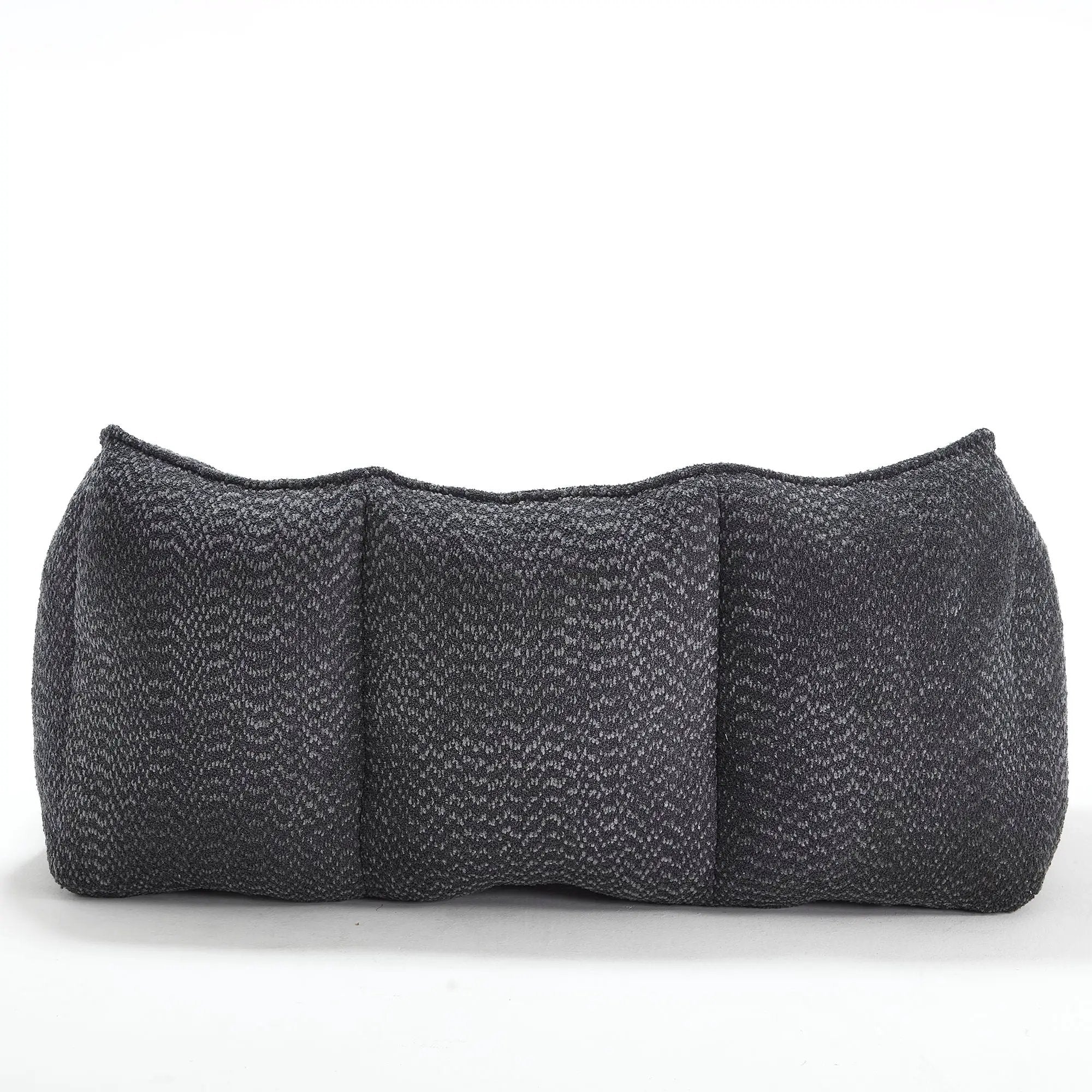 Comfortable Dual Beanbag Chair With High Resilience Foam Core For 2 People by HouseOfZazla