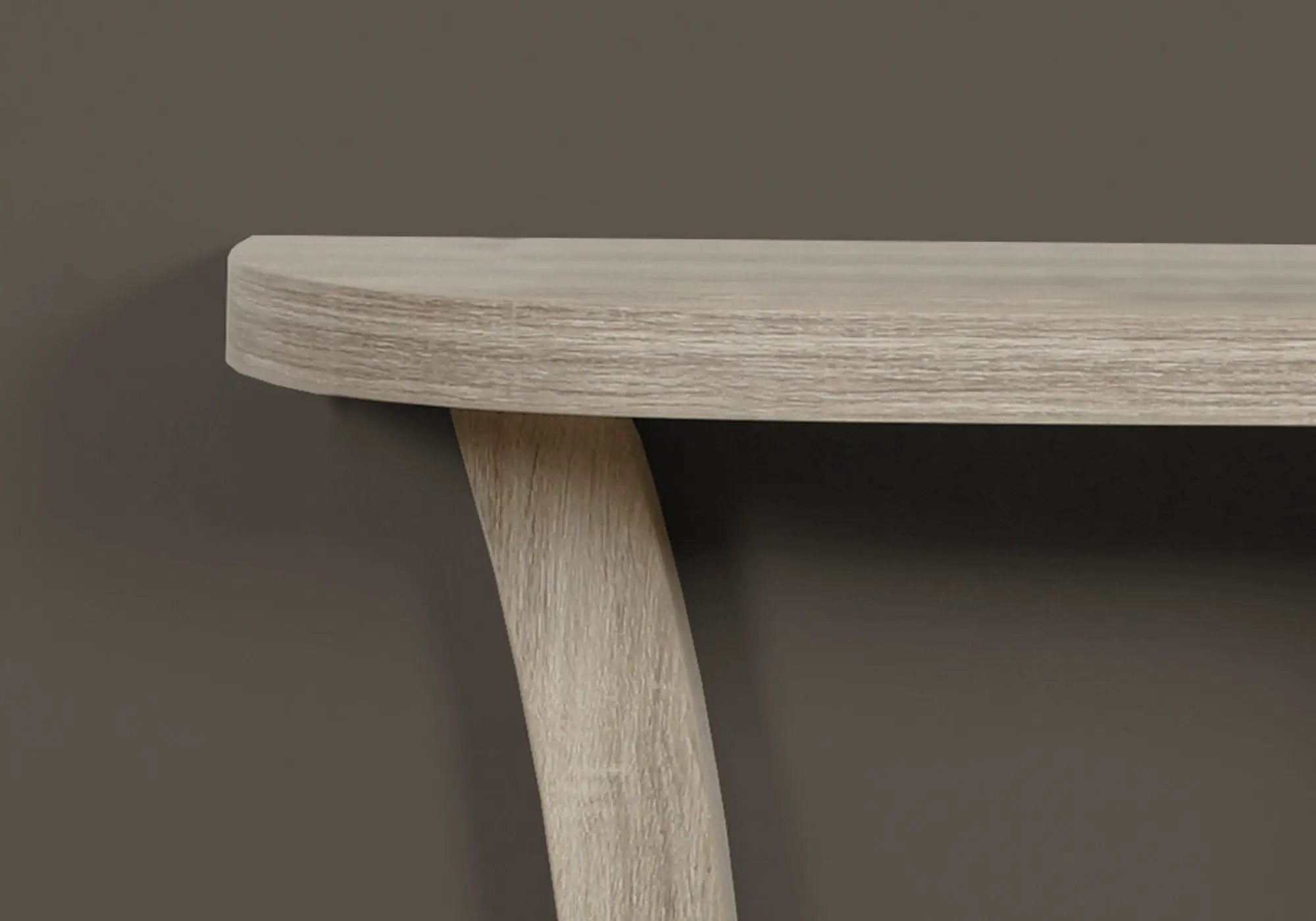 Accent Console Table For Entryway, Stylish - Taupe by Unique Piece Furniture