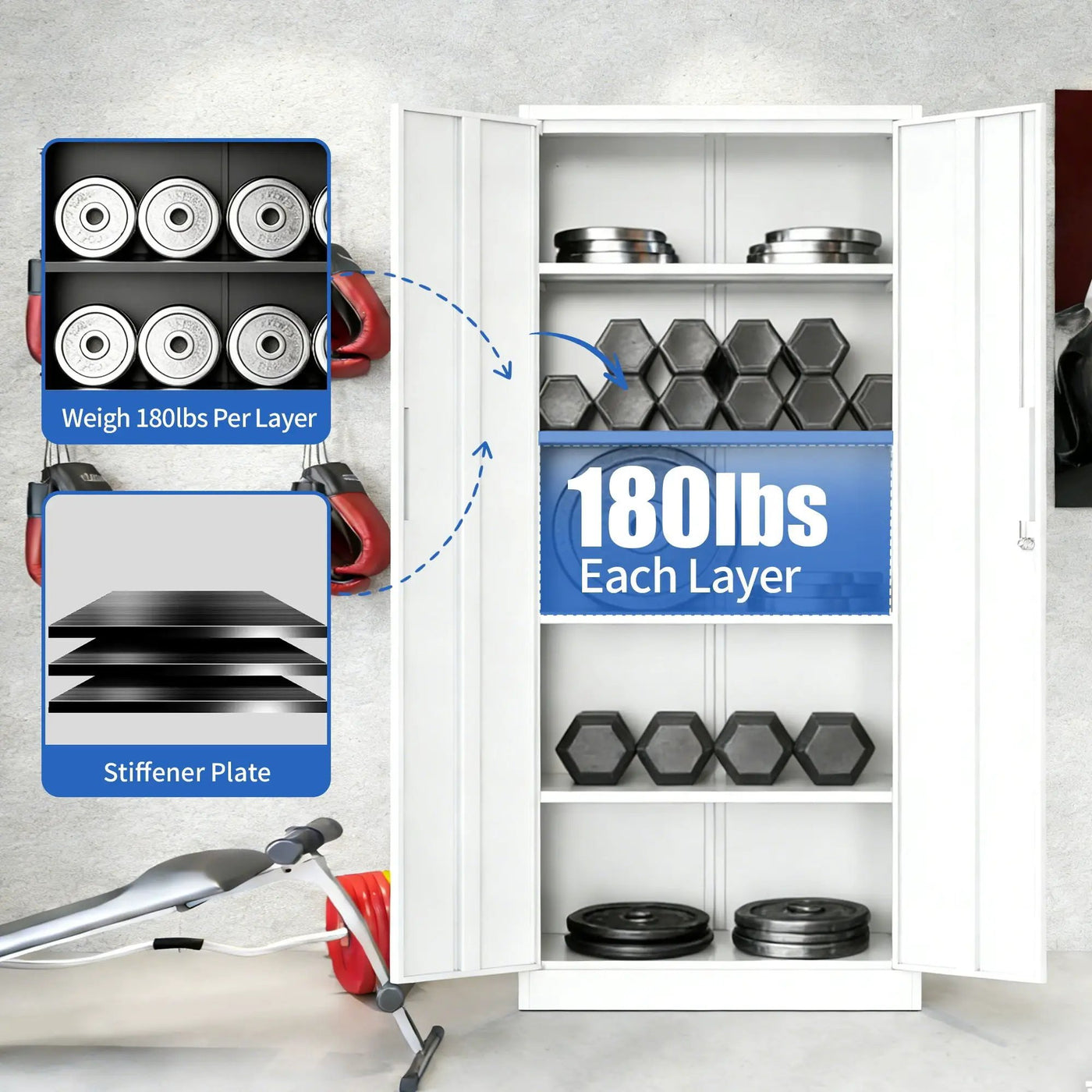 Garage Storage Cabinet by HouseOfZazla