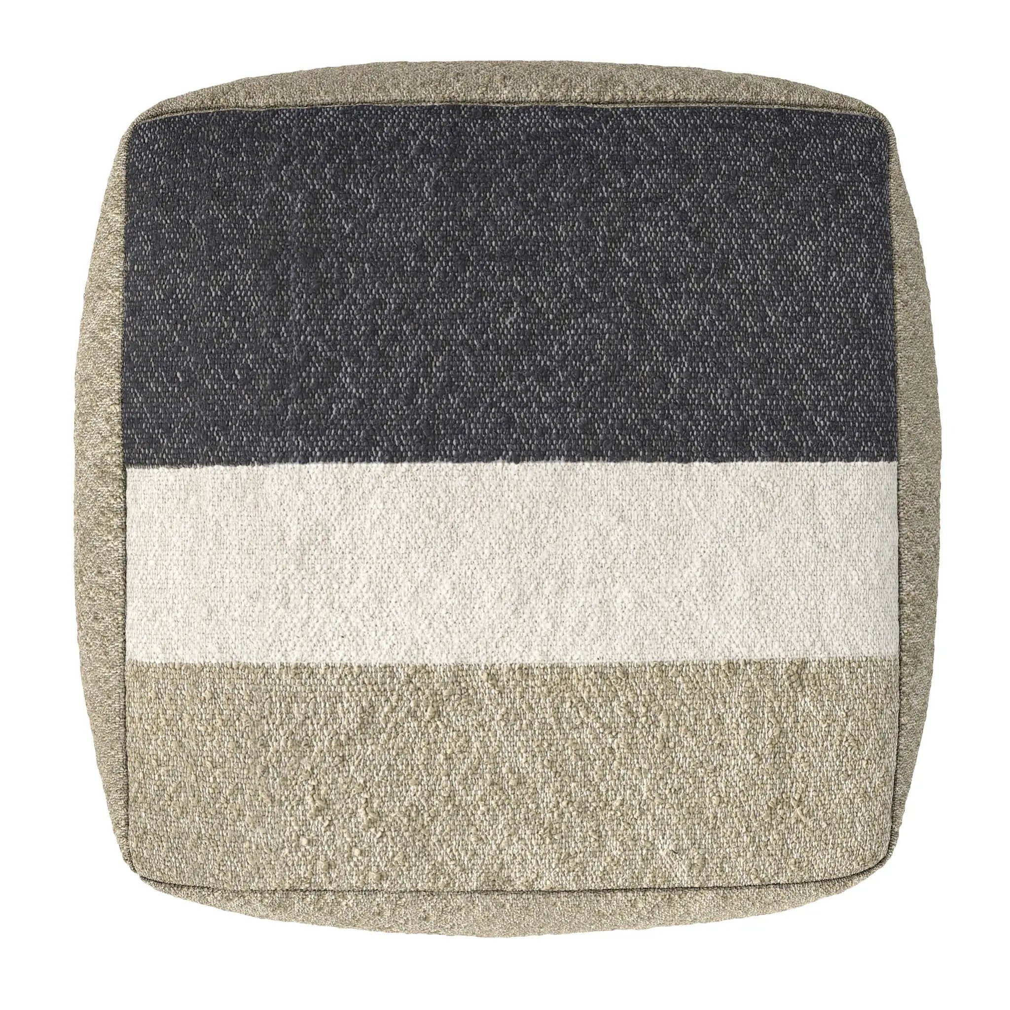 Clay - Square Pouf, Upholstered by HouseOfZazla