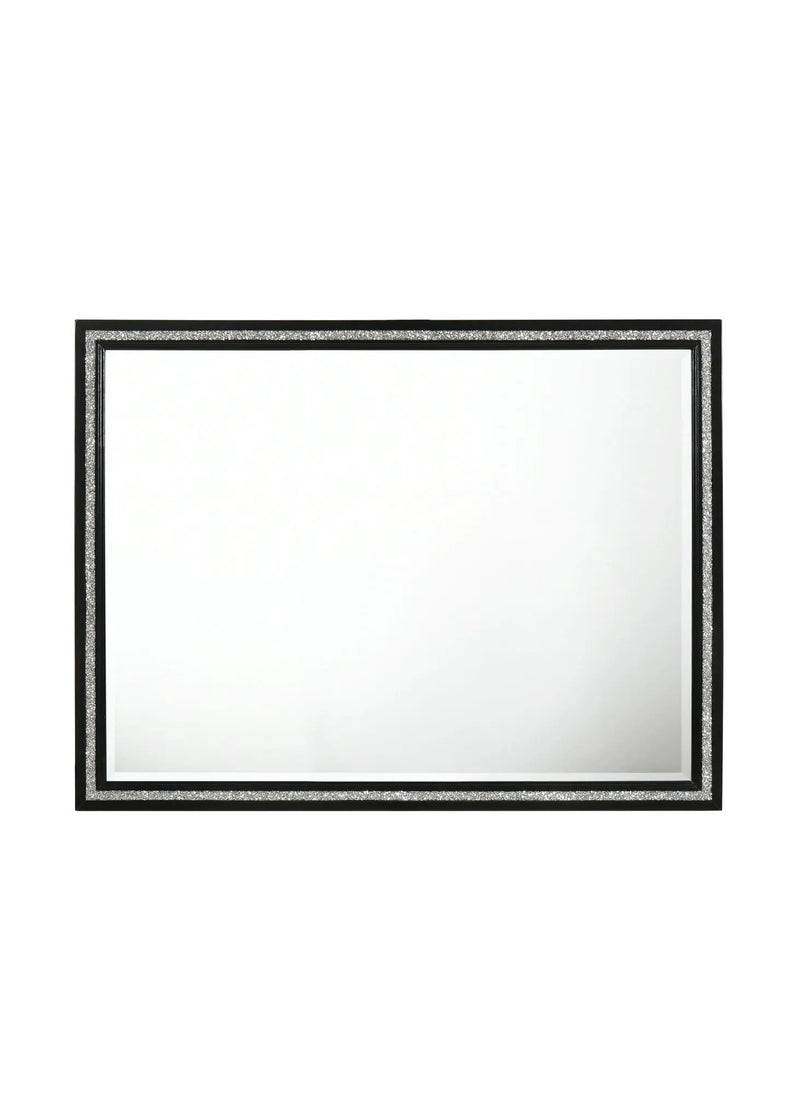Haiden - Weathered Mirror - Black by Unique Piece Furniture