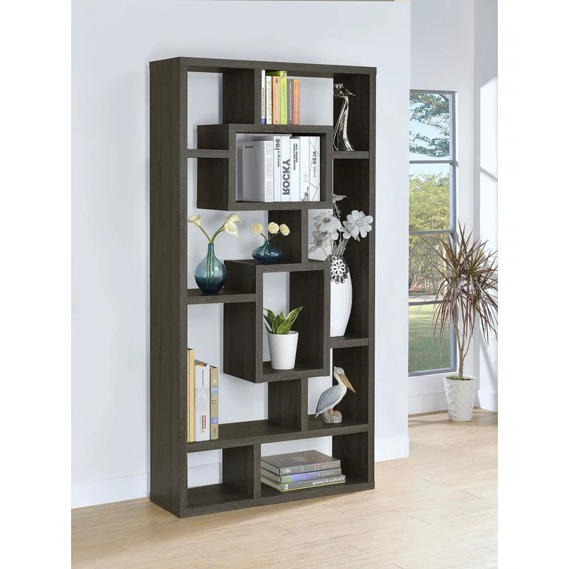 10 Shelf Open Back Bookcase by HouseOfZazla