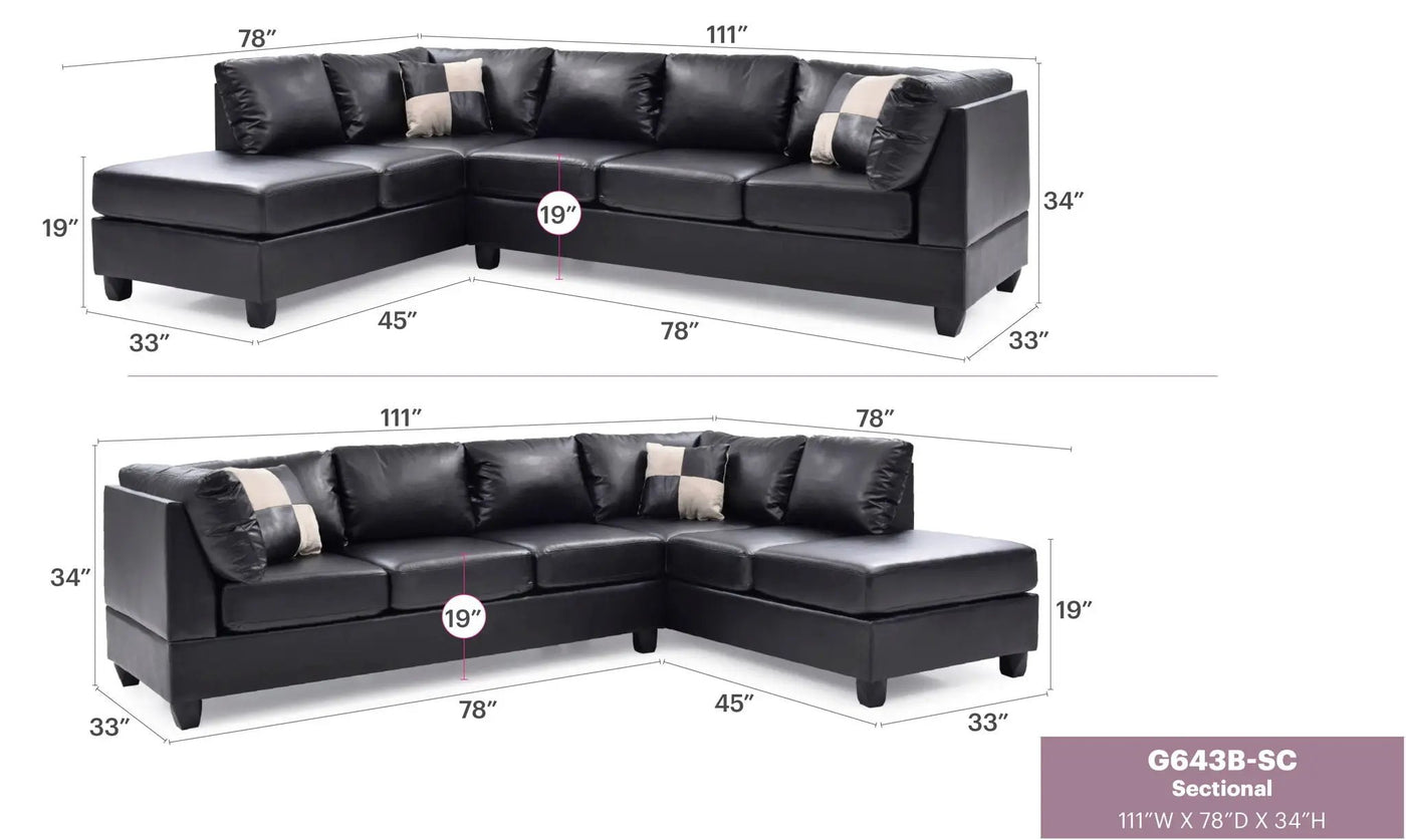 Malone - Comfort Sectional by HouseOfZazla