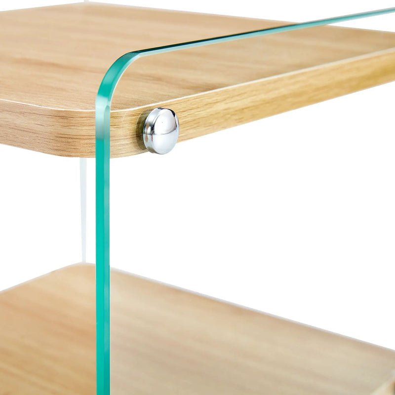 Modern 3 Layer Bedside Cabinet With Storage Function by HouseOfZazla