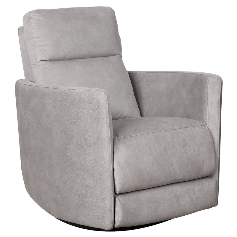 Swivel Glider Suede Recliner Chair with Infinite Reclining - Latte, photo 3 of 13