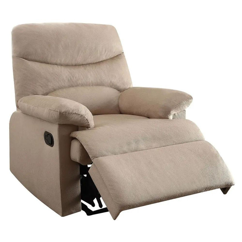 Arcadia - Motion Recliner - Beige Woven Fabric by Unique Piece Furniture