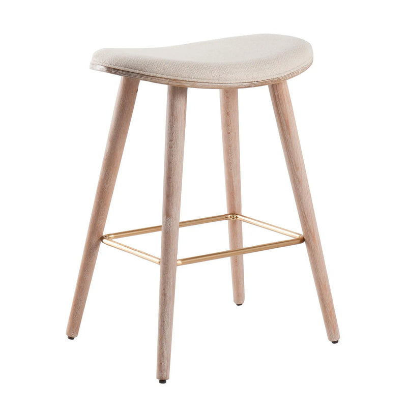 Saddle - Contemporary Counter Stool (Set of 2) by Unique Piece Furniture