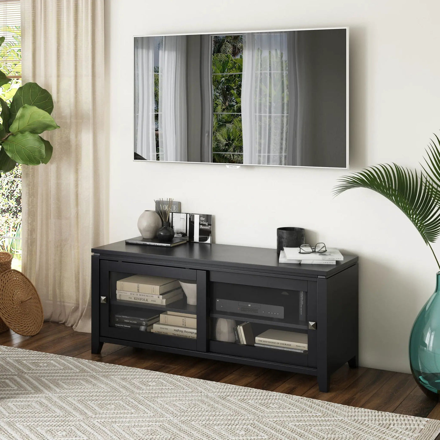 Cosmopolitan - Handcrafted TV Media Stand by HouseOfZazla