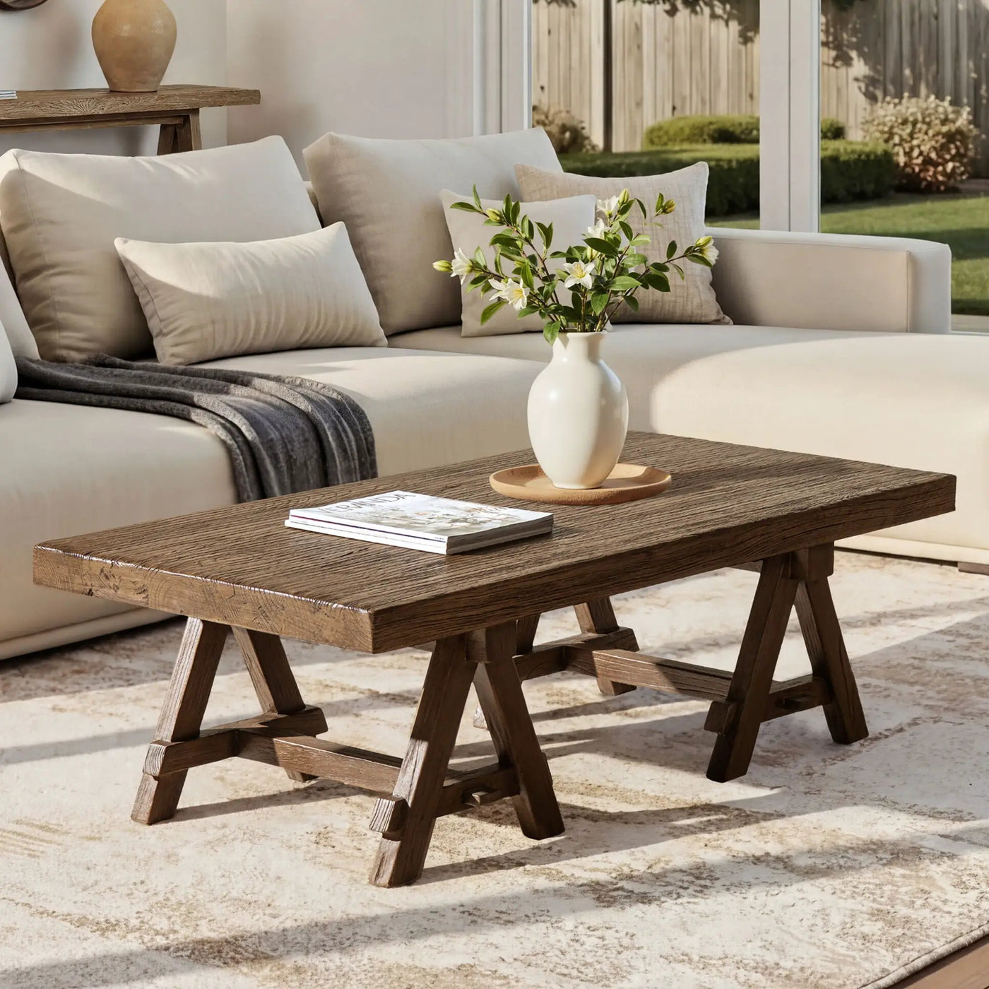 Hawthorne - Trestle Table by HouseOfZazla