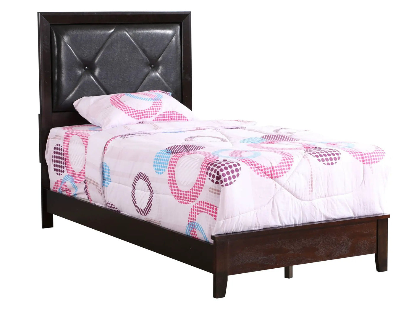 Padded Headboard Bed by HouseOfZazla