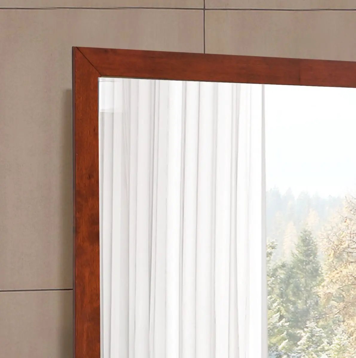 Burlington - Modern Design Transitional Wall Mirror by HouseOfZazla