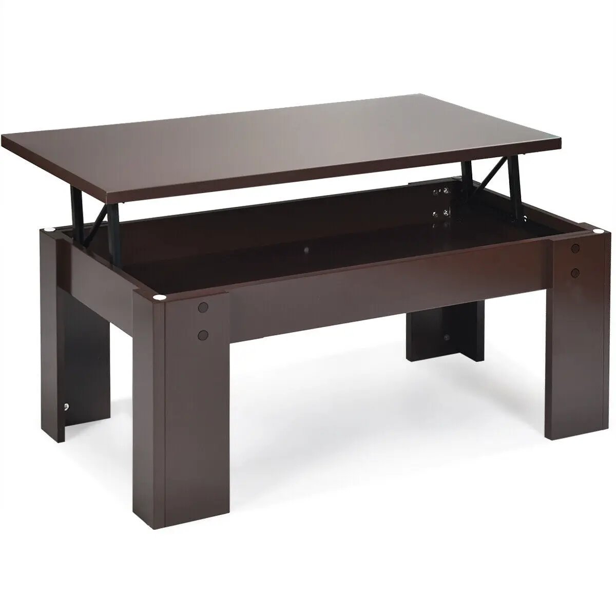 Lift Top Coffee Pop-UP Cocktail Table by DirectDeals