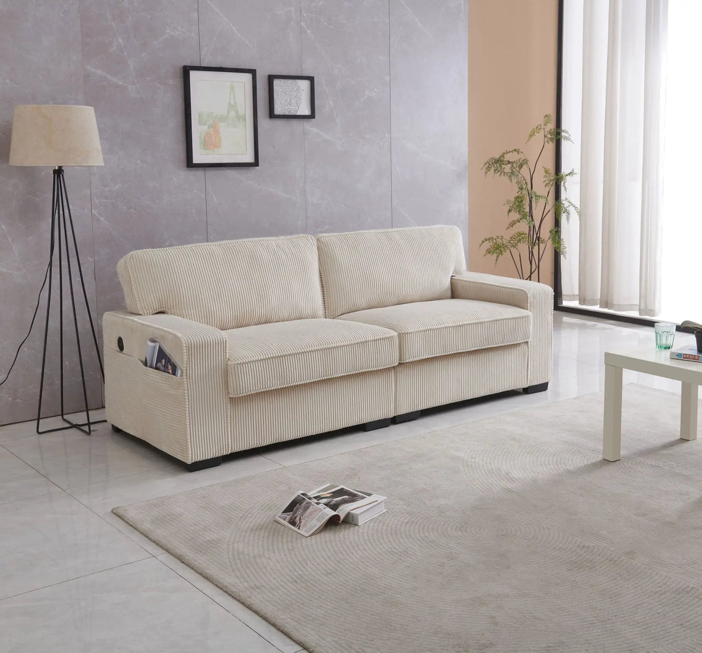 Exceptional Comfort Loveseat by HouseOfZazla