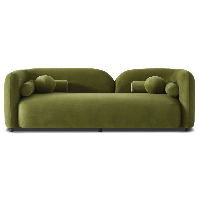 Donna Japandi Style Olive Sofa by HouseOfZazla