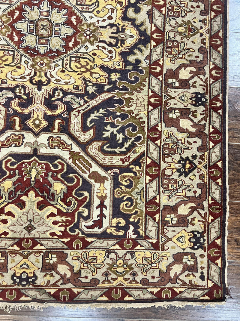 Antique Caucasian Rug, Kuba Seychour Rug, Handmade Wool Oriental Carpet, Azerbaijan Rug by Jewel Rugs