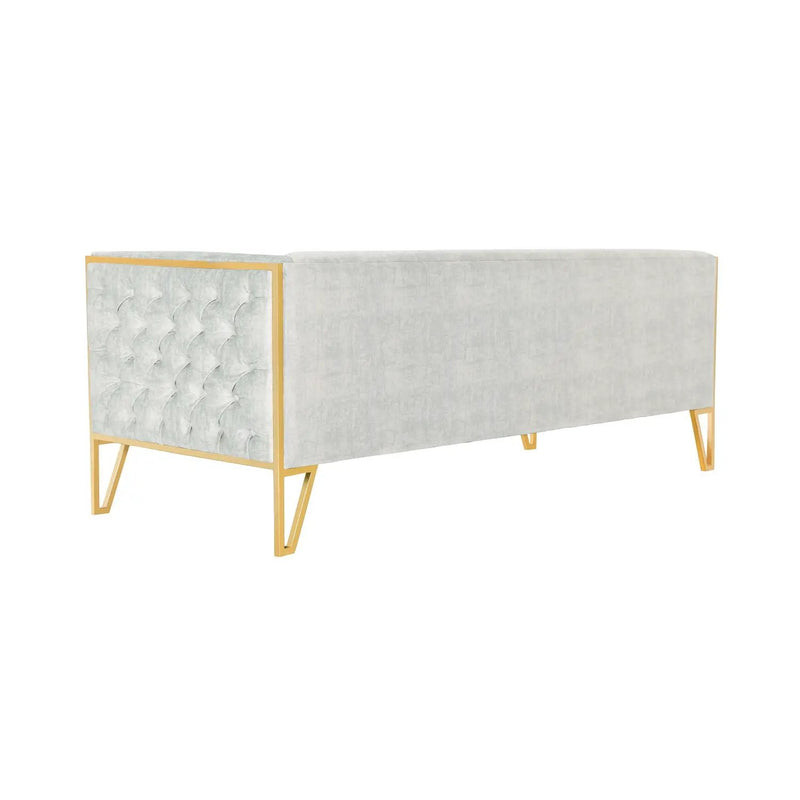 Vector - 3 Seat Sofa - Gray by HouseOfZazla