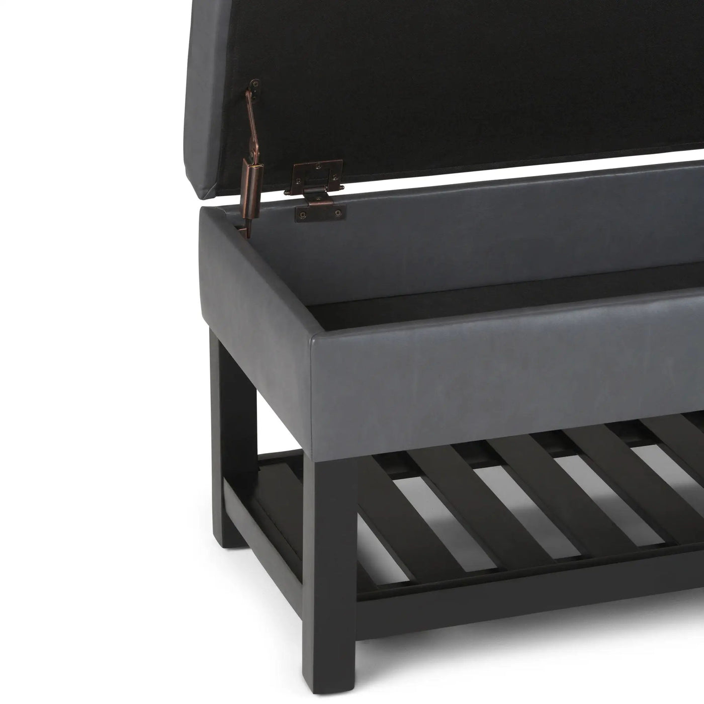 Cosmopolitan - Storage Ottoman Bench With Open Bottom by HouseOfZazla