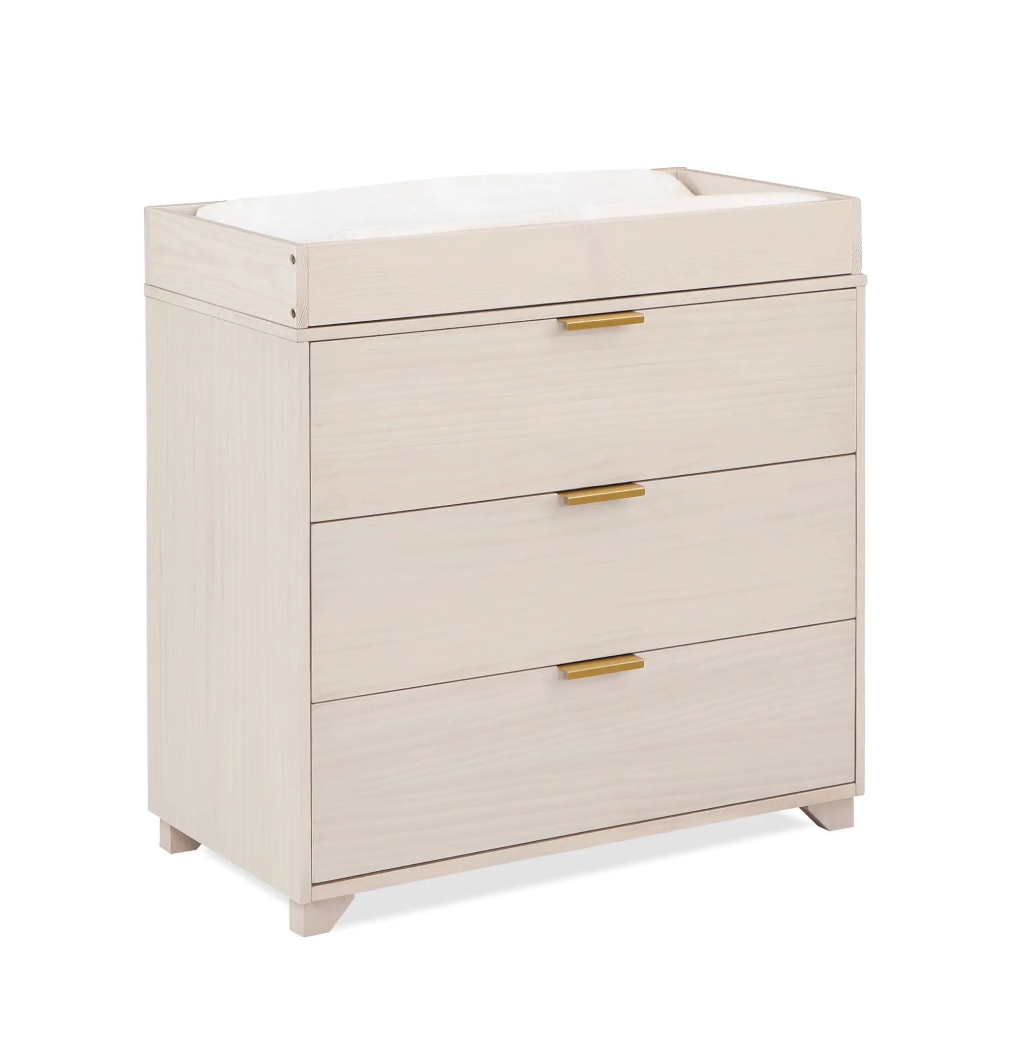 Pixie - Changing Topper Washed - Natural by Unique Piece Furniture