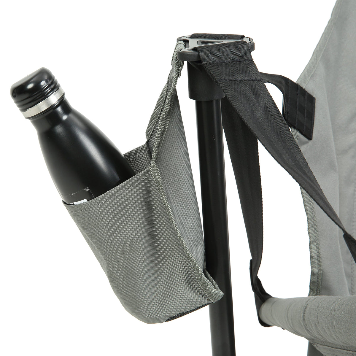 Hammock Camping Chair with Steel Frame - Grey or Black, photo 3 of 10