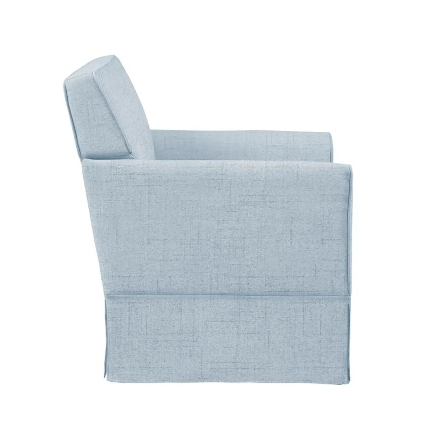 Timeless - Accent Armchair With Classic Track Arm Silhouette And Skirted Base by HouseOfZazla