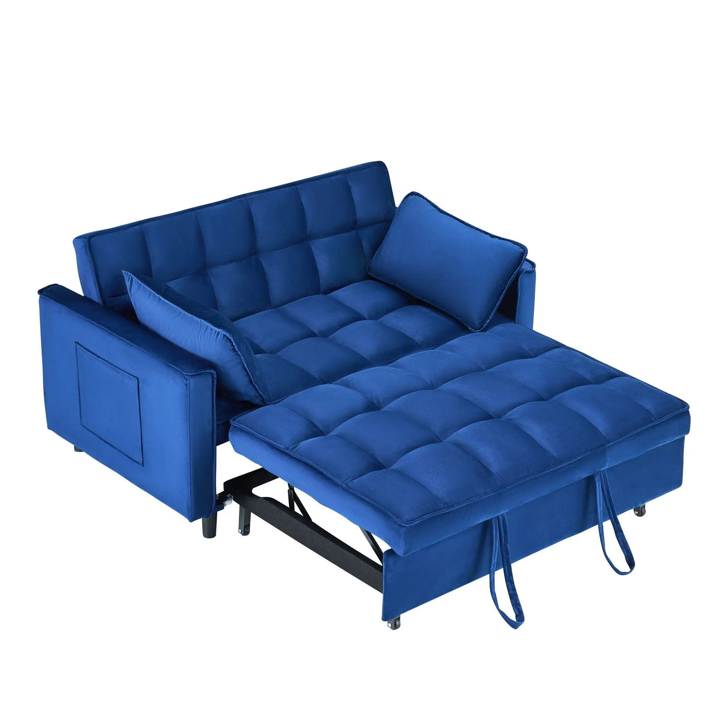 Sofa Bed With Pockets, 3 In 1 Convertible For Living Room by HouseOfZazla