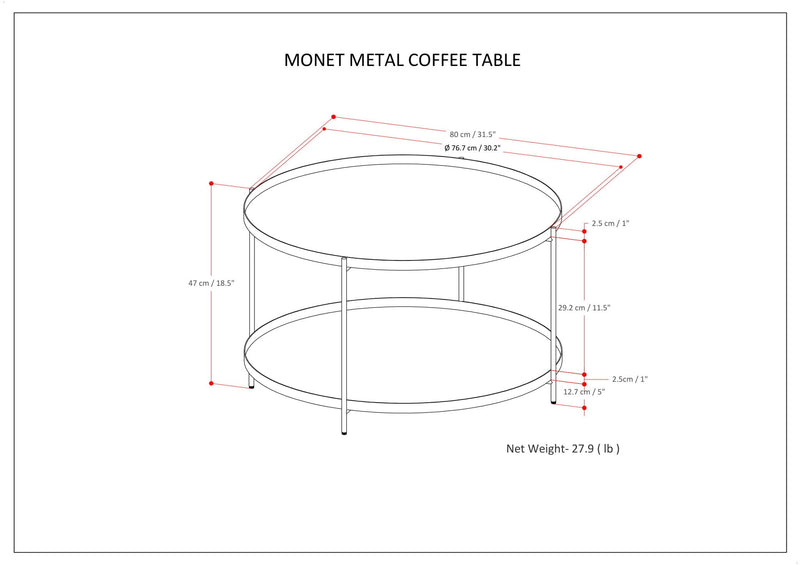 Monet - Handcrafted Table by HouseOfZazla