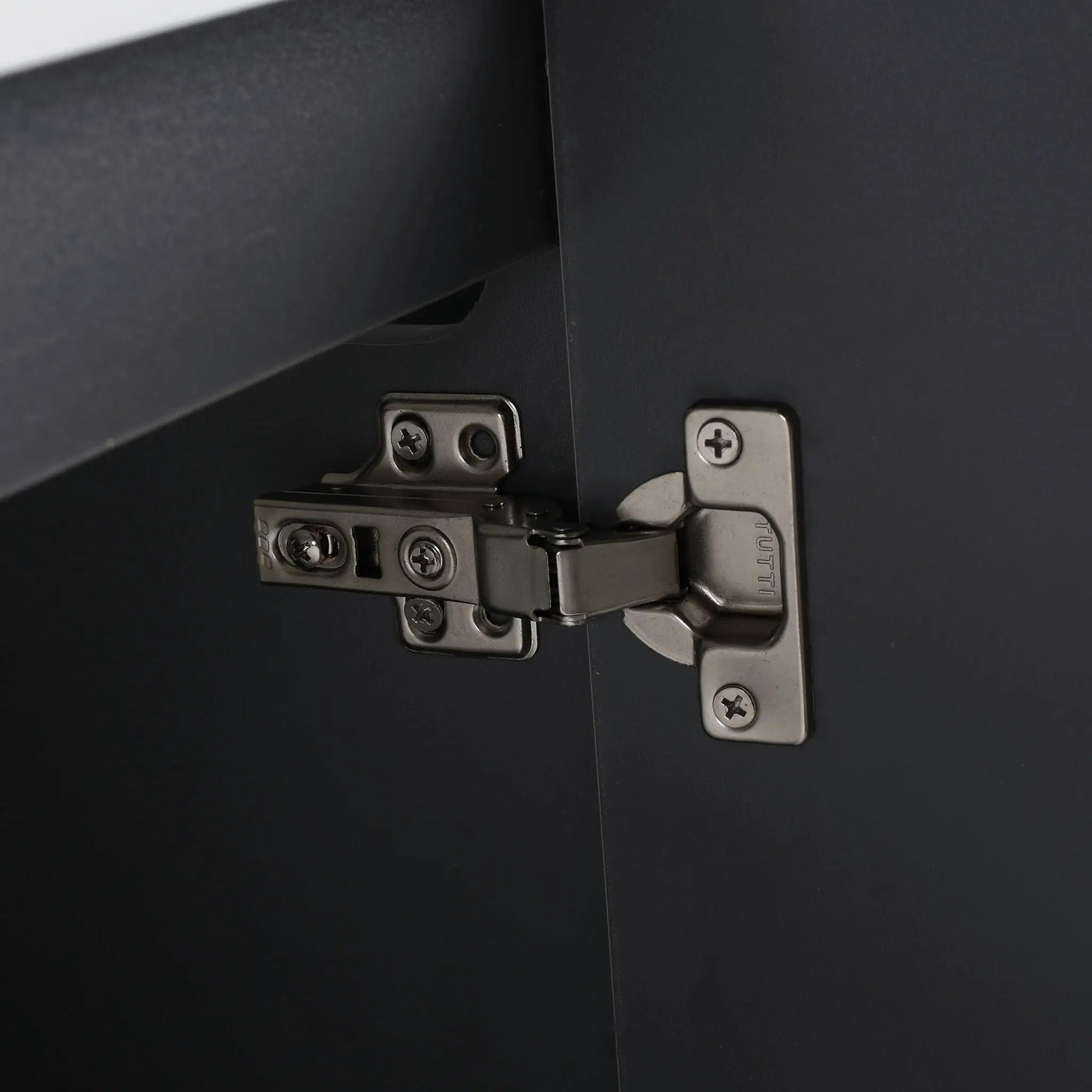 Contemporary Wall Mounted Bathroom Vanity With Resin Double Sink by HouseOfZazla