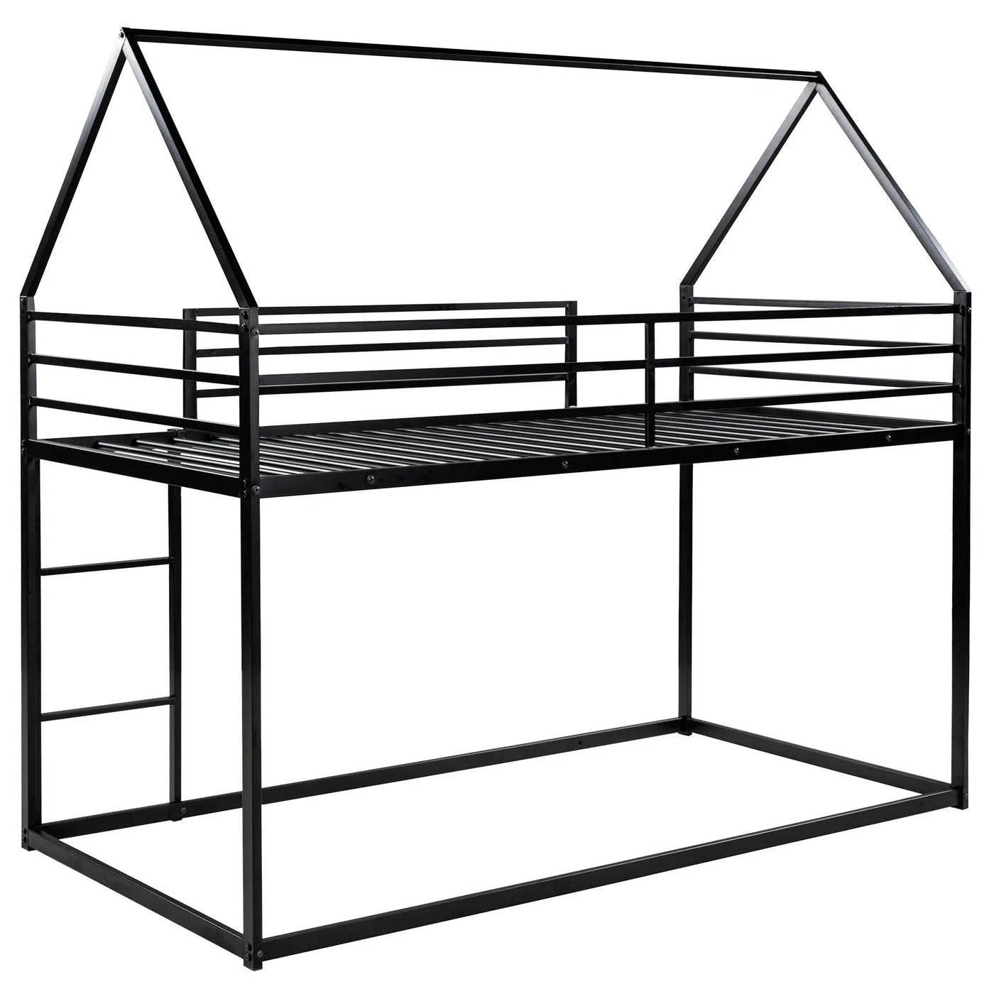 House Bunk Bed With Built In Ladder by HouseOfZazla