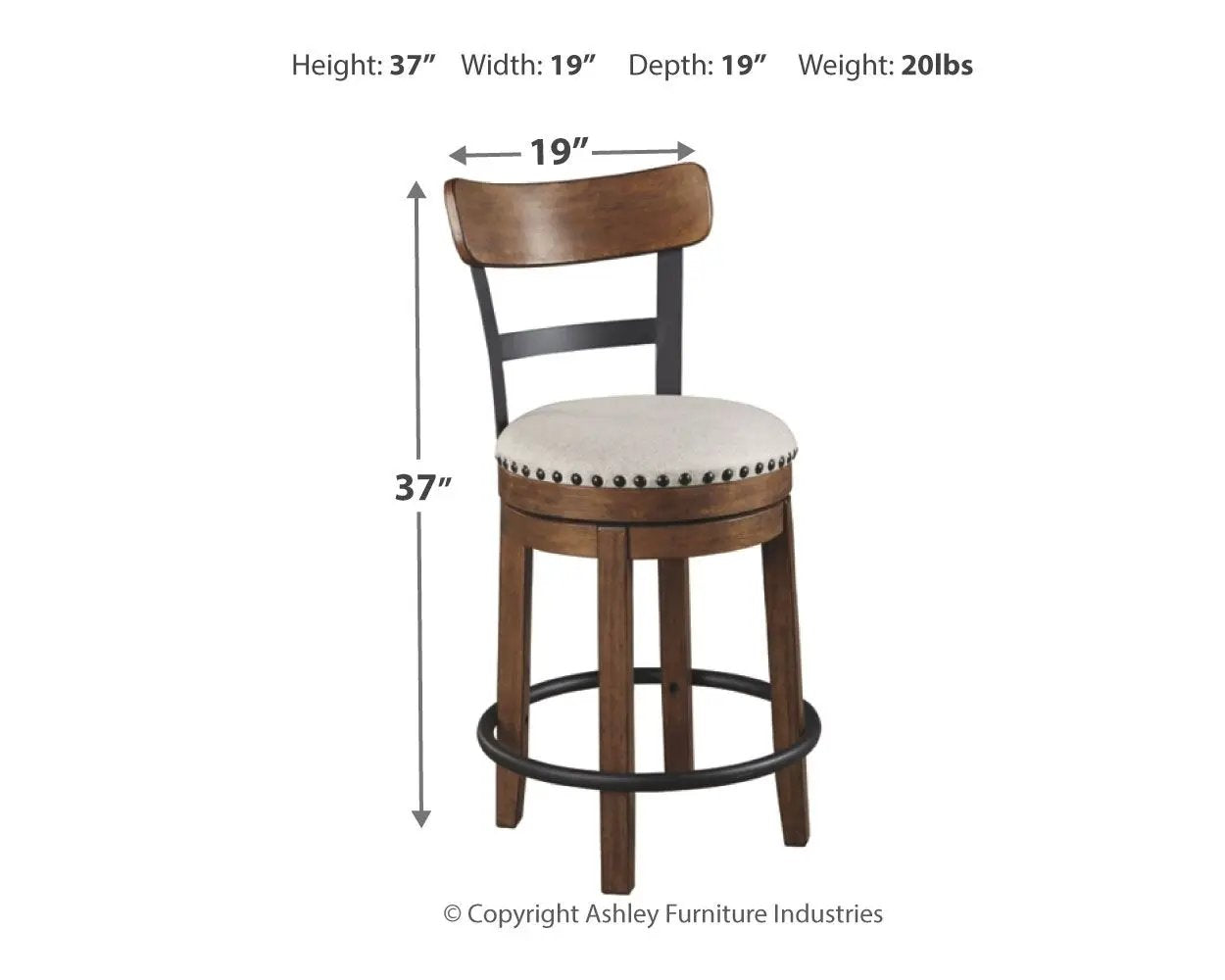 Valebeck - Counter Height Table Set by Unique Piece Furniture