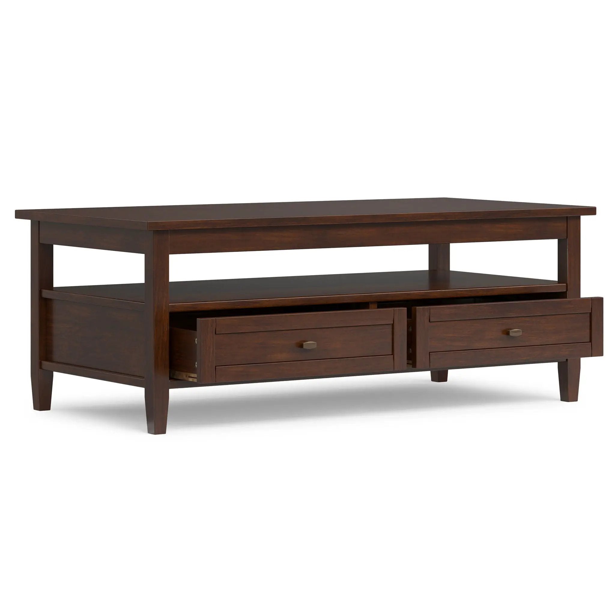 Warm Shaker - Coffee Table With Functional Storage by Unique Piece Furniture