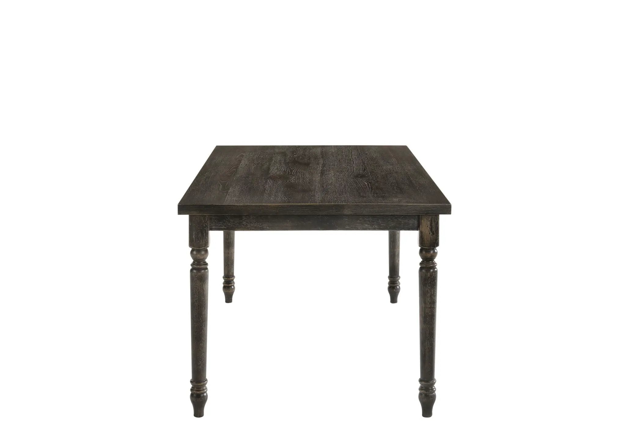 Claudia II - Weathered 7 Pieces Dining Room Set - Gray by HouseOfZazla