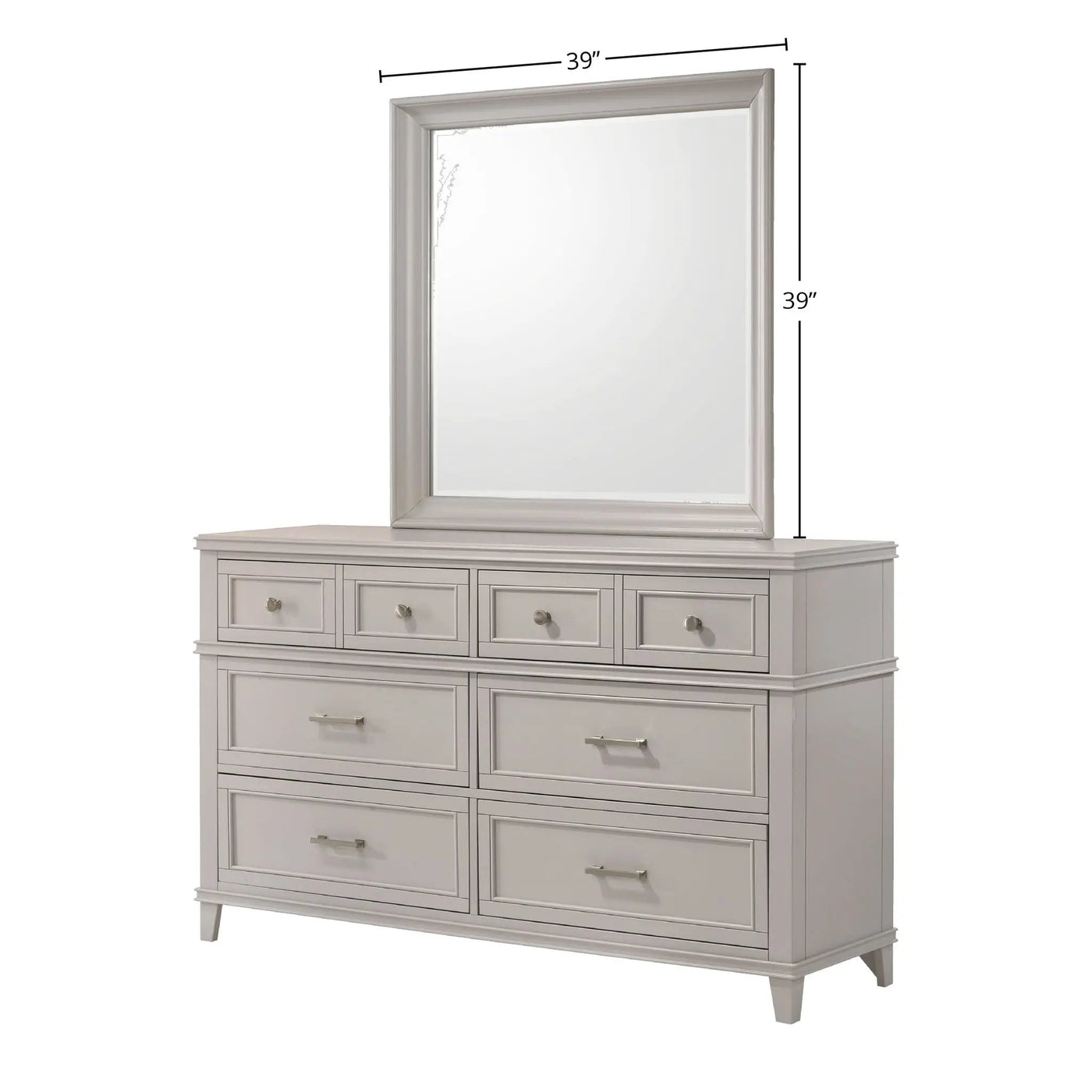 Square Mirror, Stylish Design by HouseOfZazla
