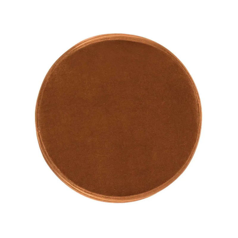 Fuji - Oversized Round Storage Ottoman by HouseOfZazla
