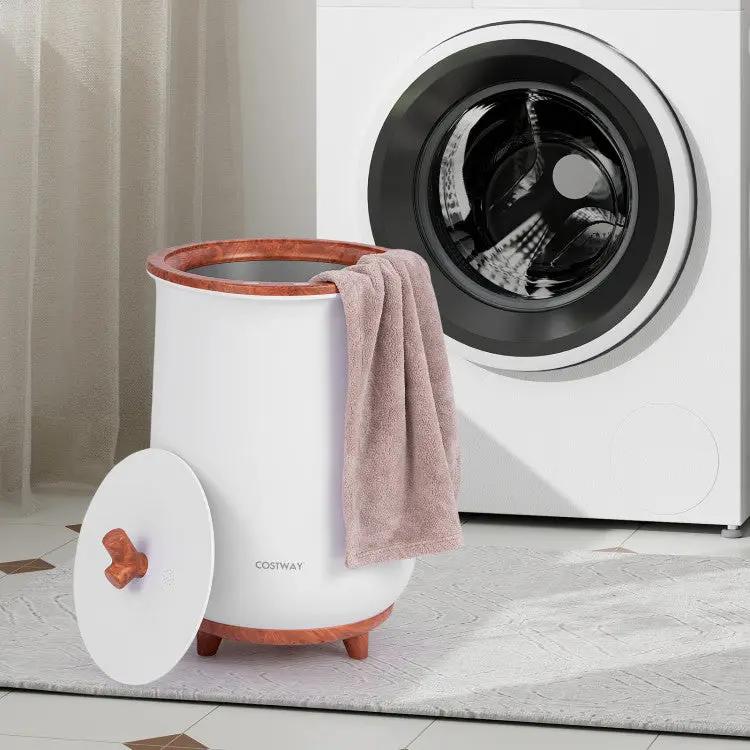 23L Large Luxury Bucket-Style Towel Warmer with Fragrant Disc Holder by DirectDeals