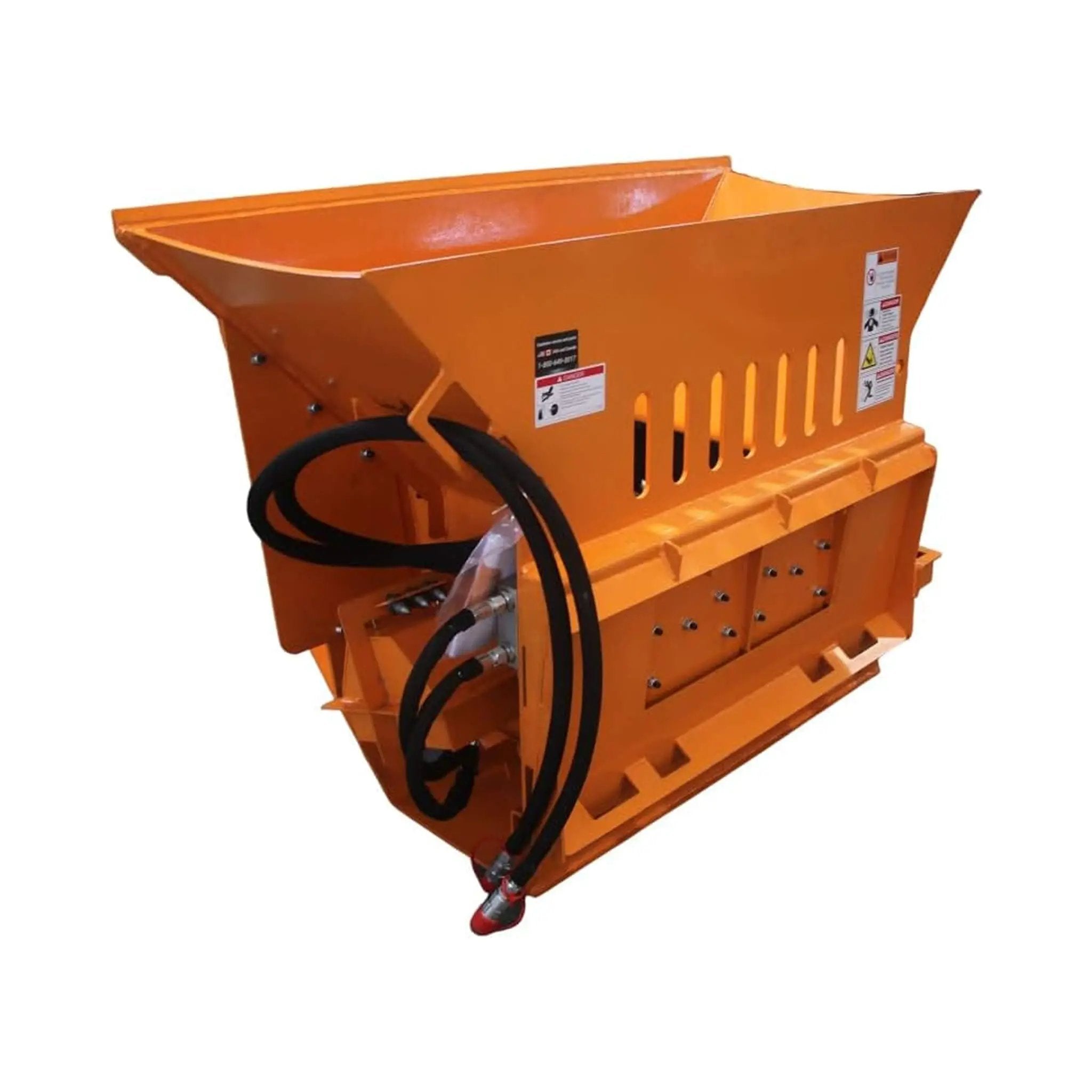 24-Inch Heavy-Duty 13.5 Cu.Ft Concrete Crusher Bucket Skid Steer Attachment (SAK10589) by SAKSBY WHOLESALE
