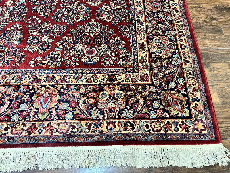 Karastan Rug 10x18 Red Sarouk #785, Wool Karastan Carpet, Original 700 Series, Vintage Discontinued Large Oriental Rug by Jewel Rugs