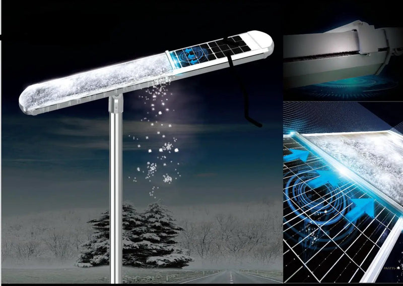 2400w Self Cleaning Solar Street Light Diecast Aluminum by Outdoor Solar Outlet