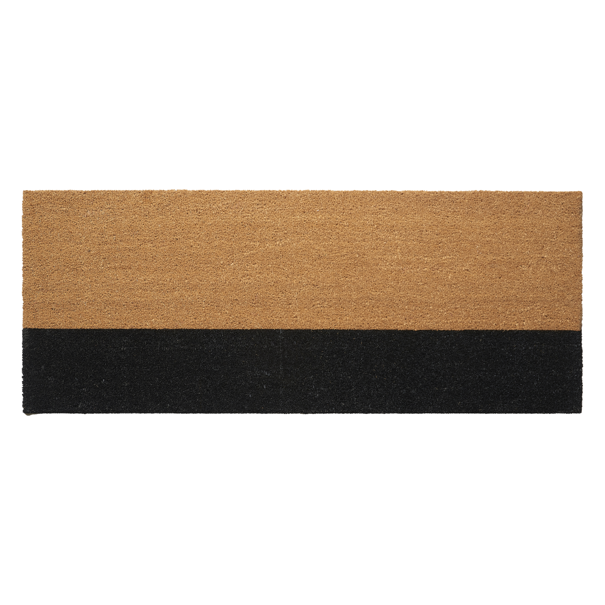 Black Belt Coir Doormat by Fab Habitat
